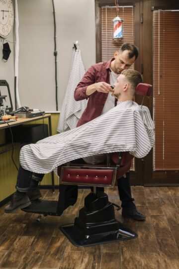 full-shot-man-shaving-his-beard_23-2148506241